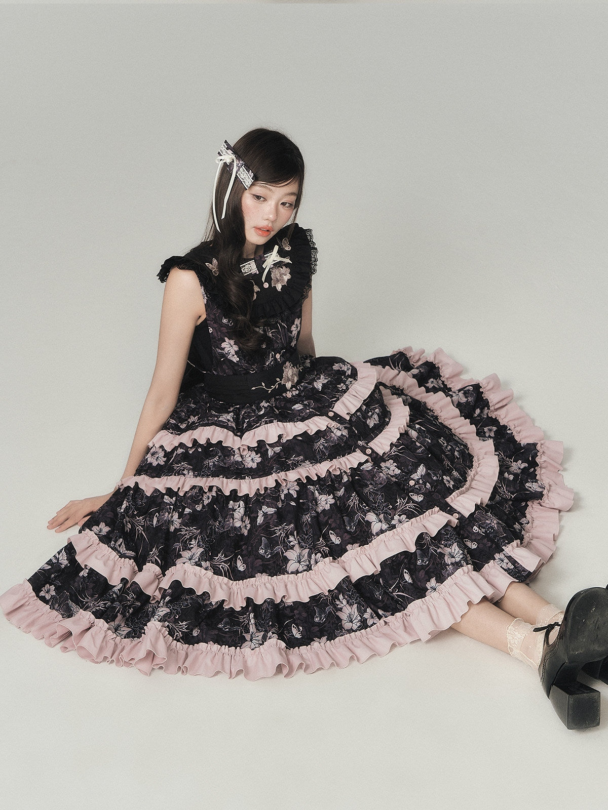 Star‑of‑Bethlehem Lily Japanese‑Style Classic Lolita JSK Dress