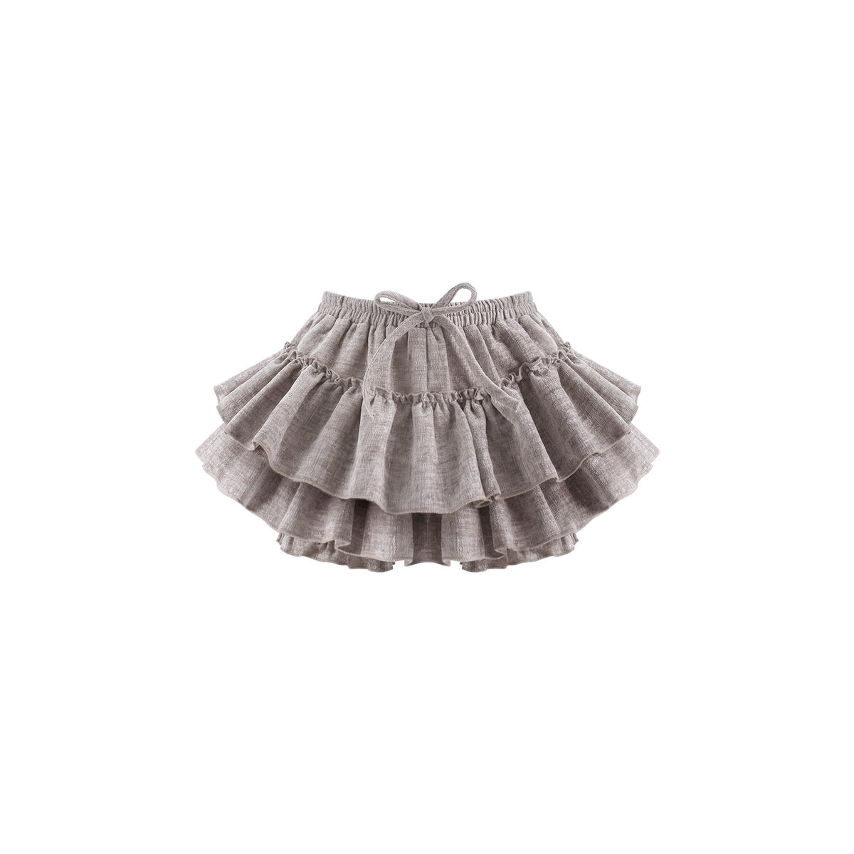 Grey Meow Dimension Autumn Grey Cat Ear Jacket Skirt Set