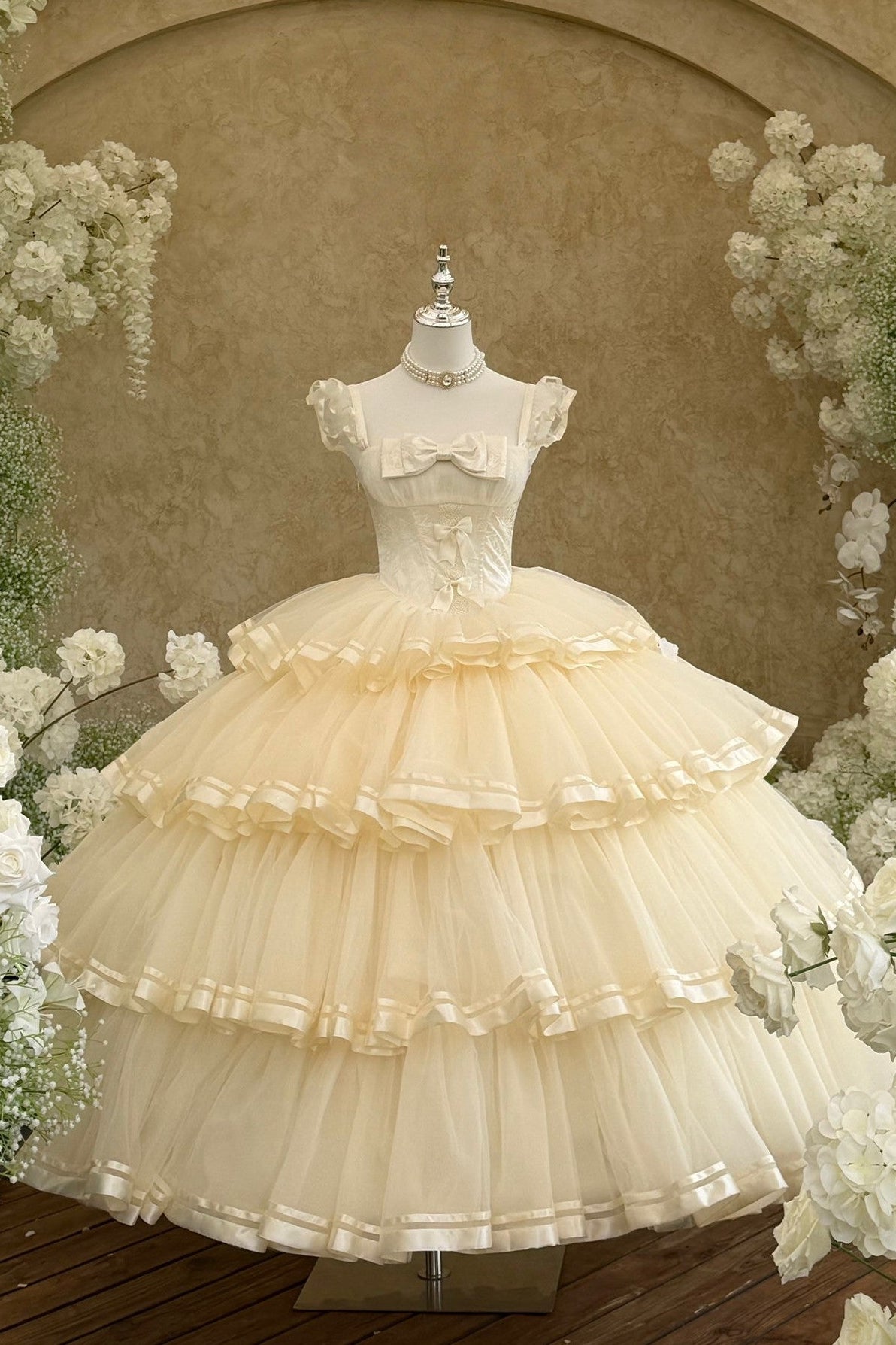 Sweet Satin Princess Dress