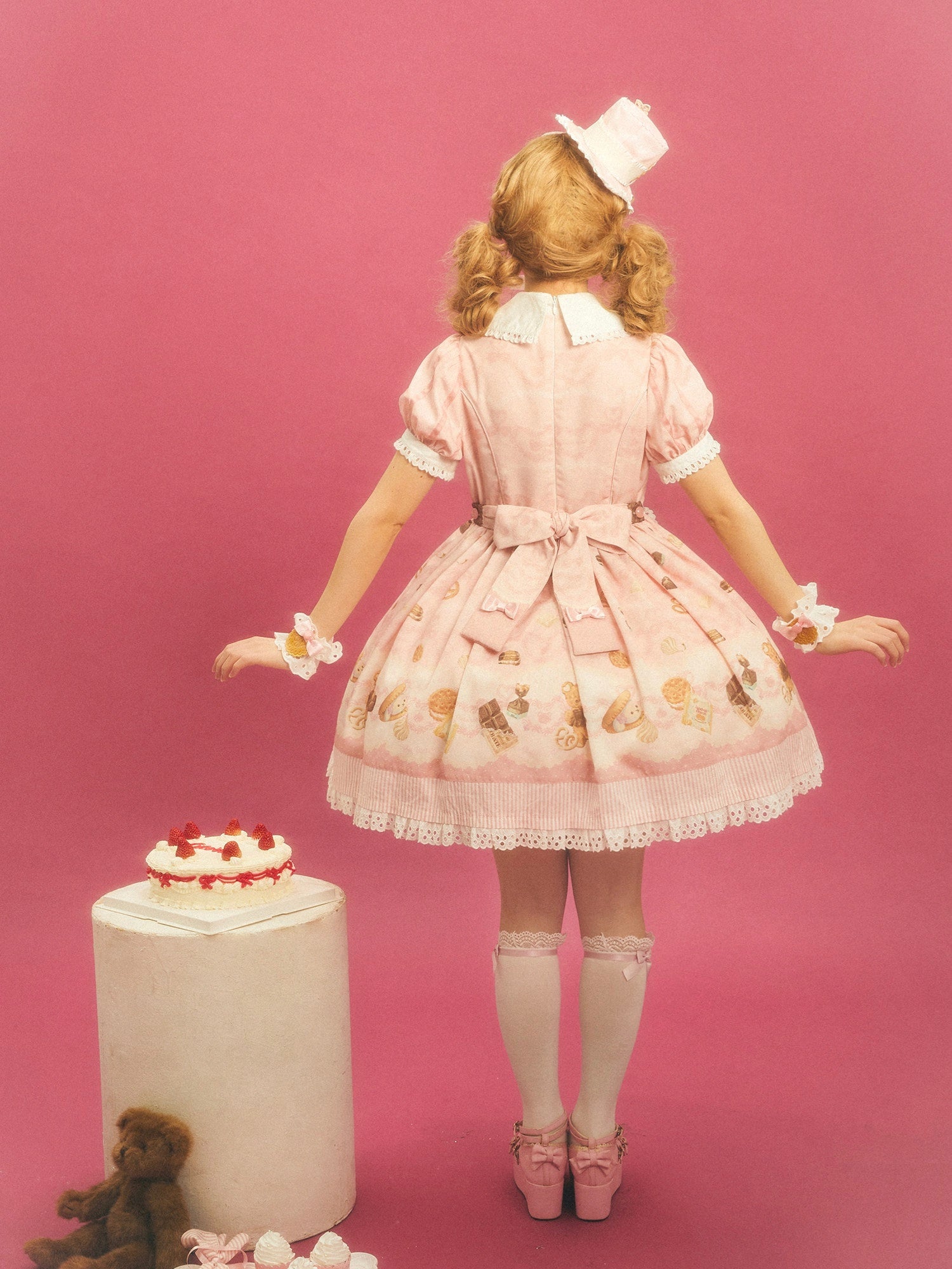 Patisserie Forever Happiness Lolita Pink OP Dress Set