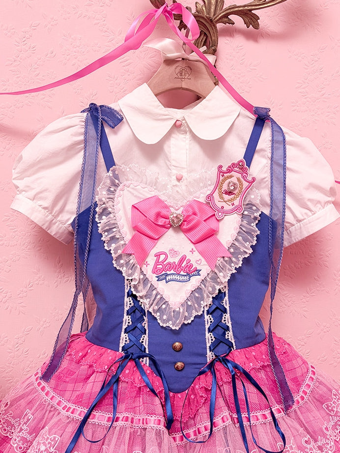 Princess Academy x Barbie Collab Original Sweet Lolita JSK Dress