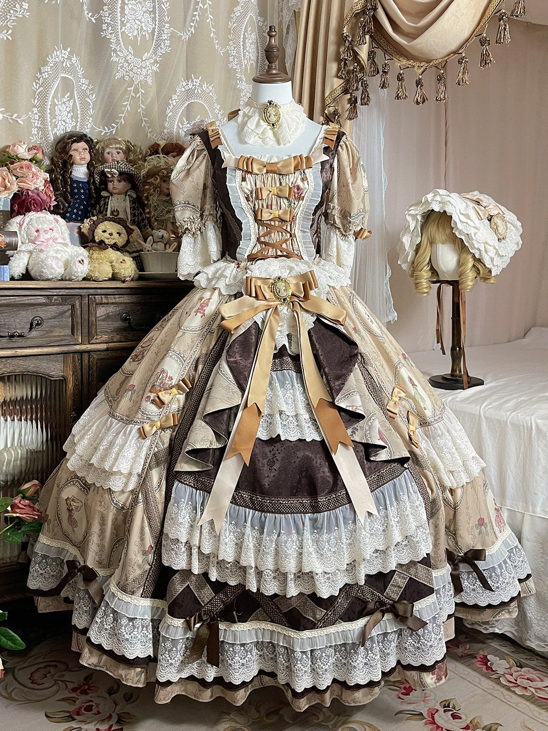 Lolita Elegant classical Castle Princess Dress LCD1021