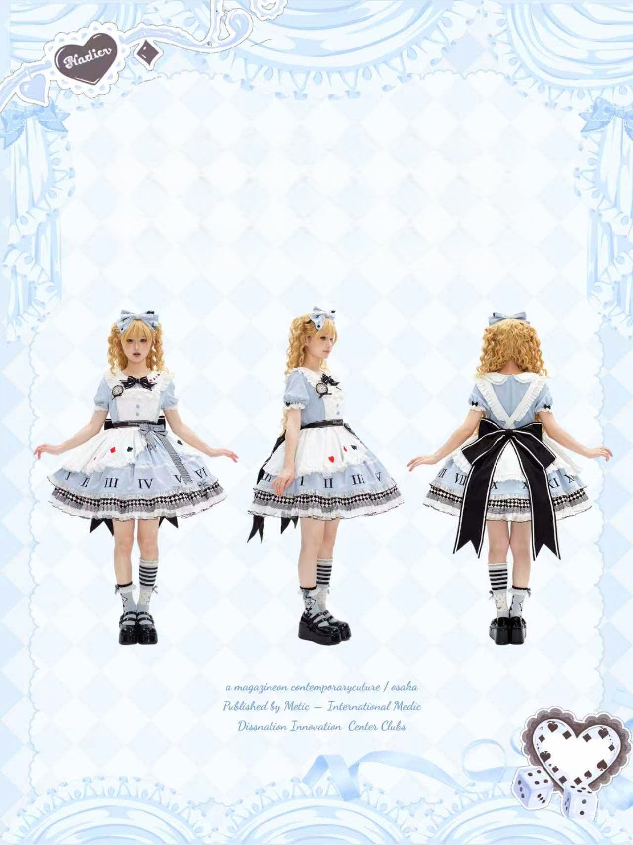 Alice Fantasy Moment Lolita OP Dress Set