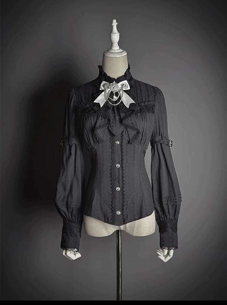 Dawn‑Bearer Gothic Lolita JSK Jumper Skirt Dress Set