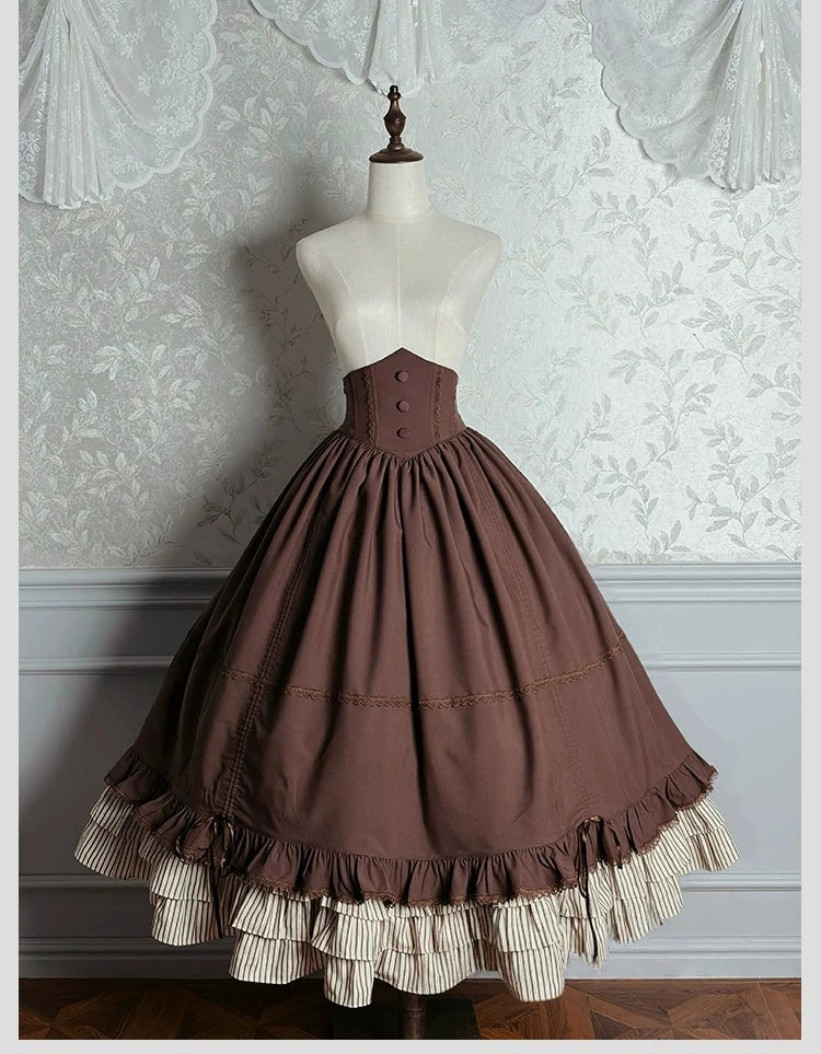 Victoria Duke Brown Classic Lolita Full Set