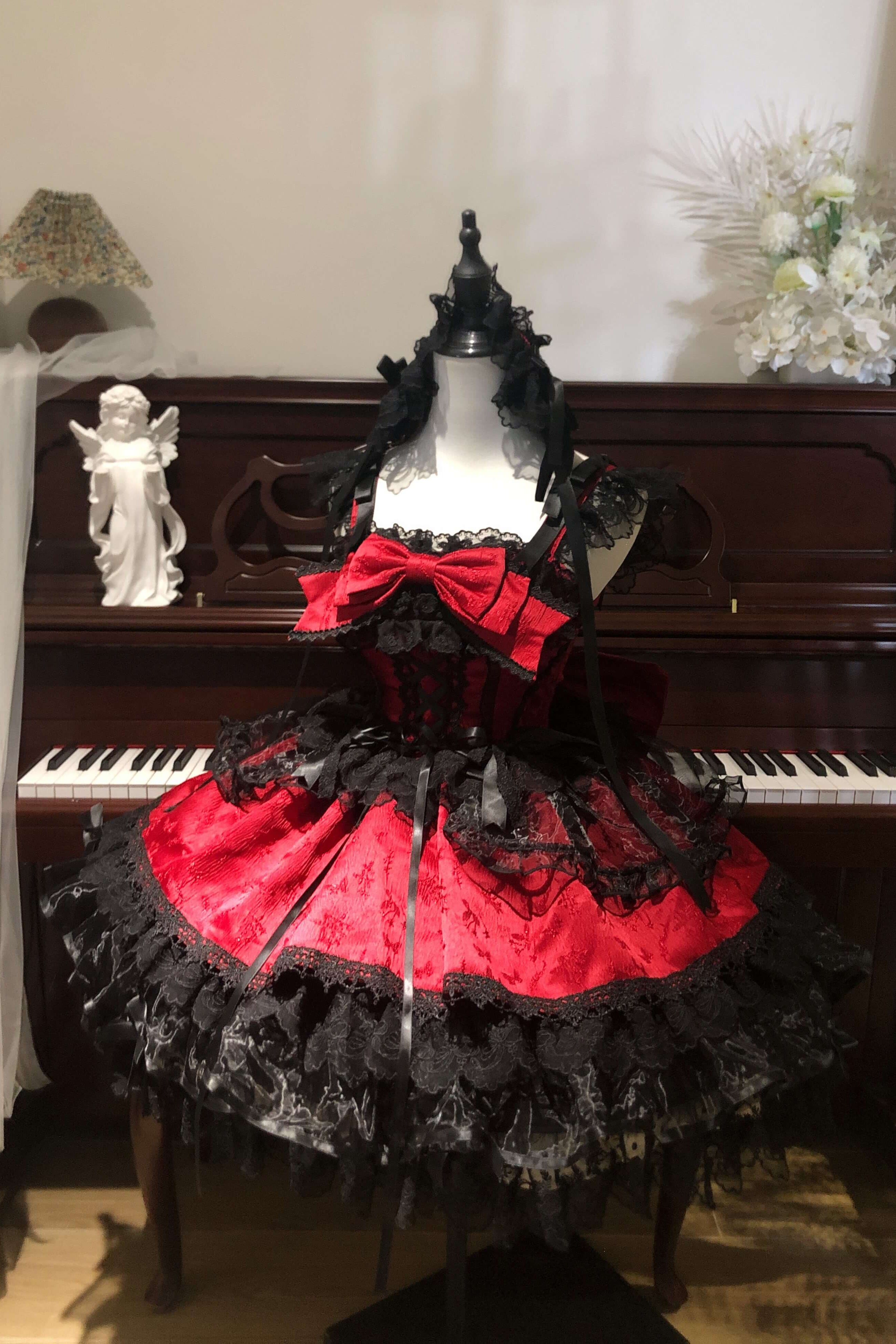 Fleurisland Lolita Red JSK Dress