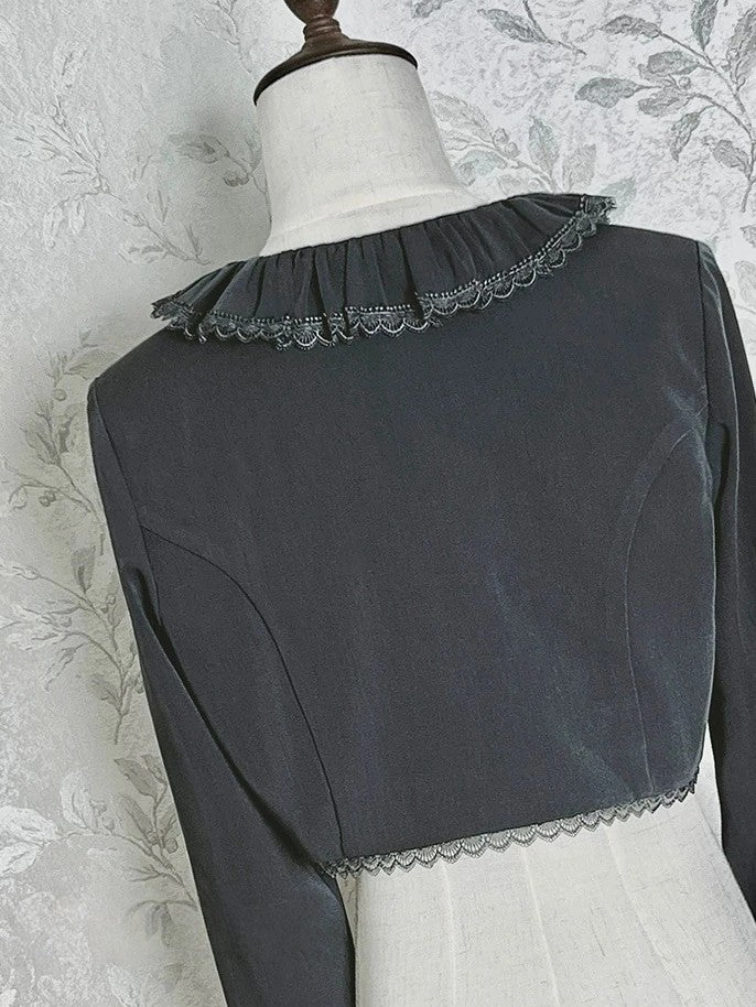 Victoria Duke Classic Lolita Short Outerwear & Long Sleeve Blouse