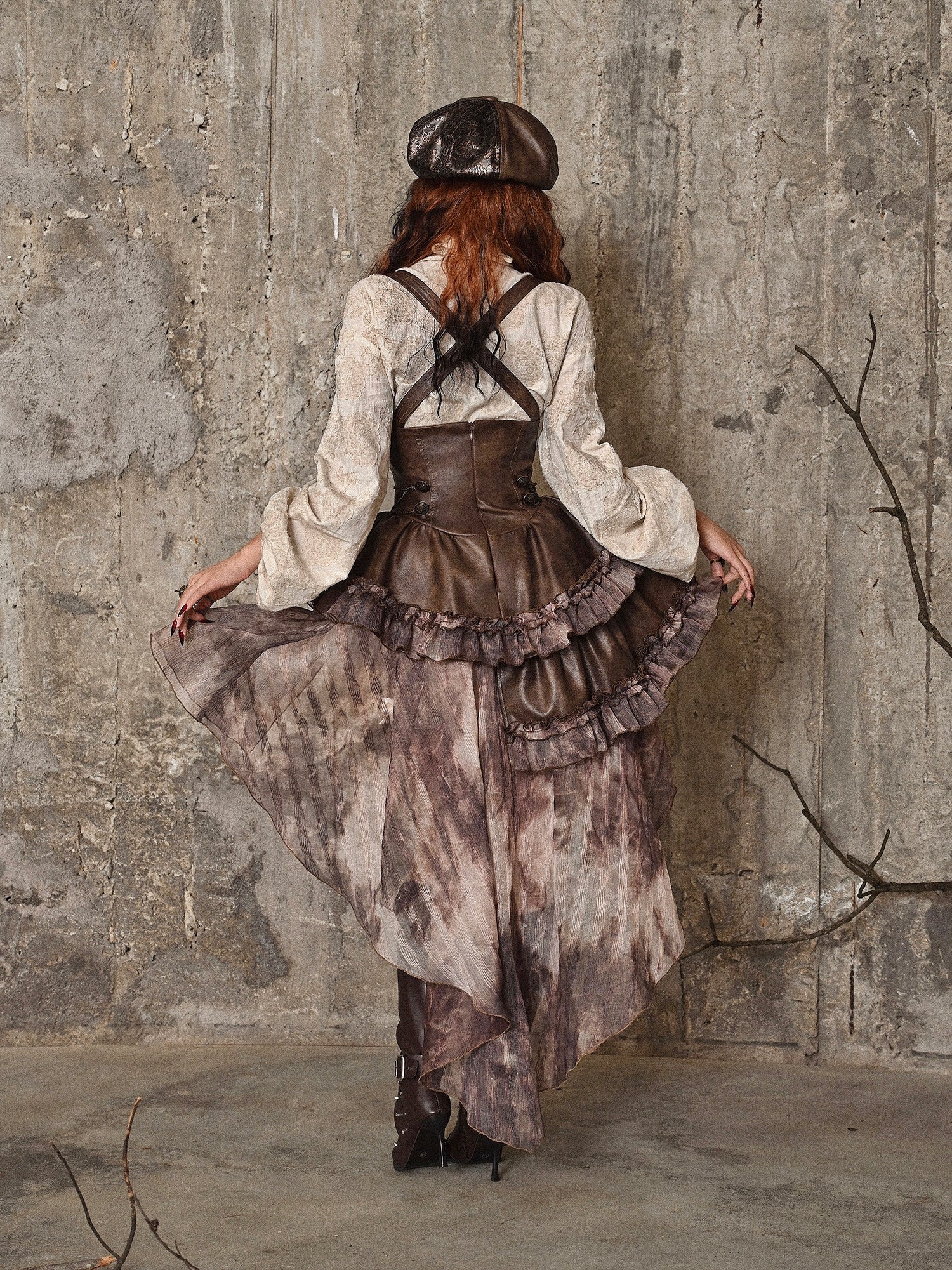 Exile Journey Steampunk Train Dress
