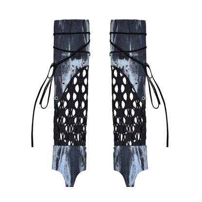 Y2K Punk Rivet  Chain Bustier Set LE1020