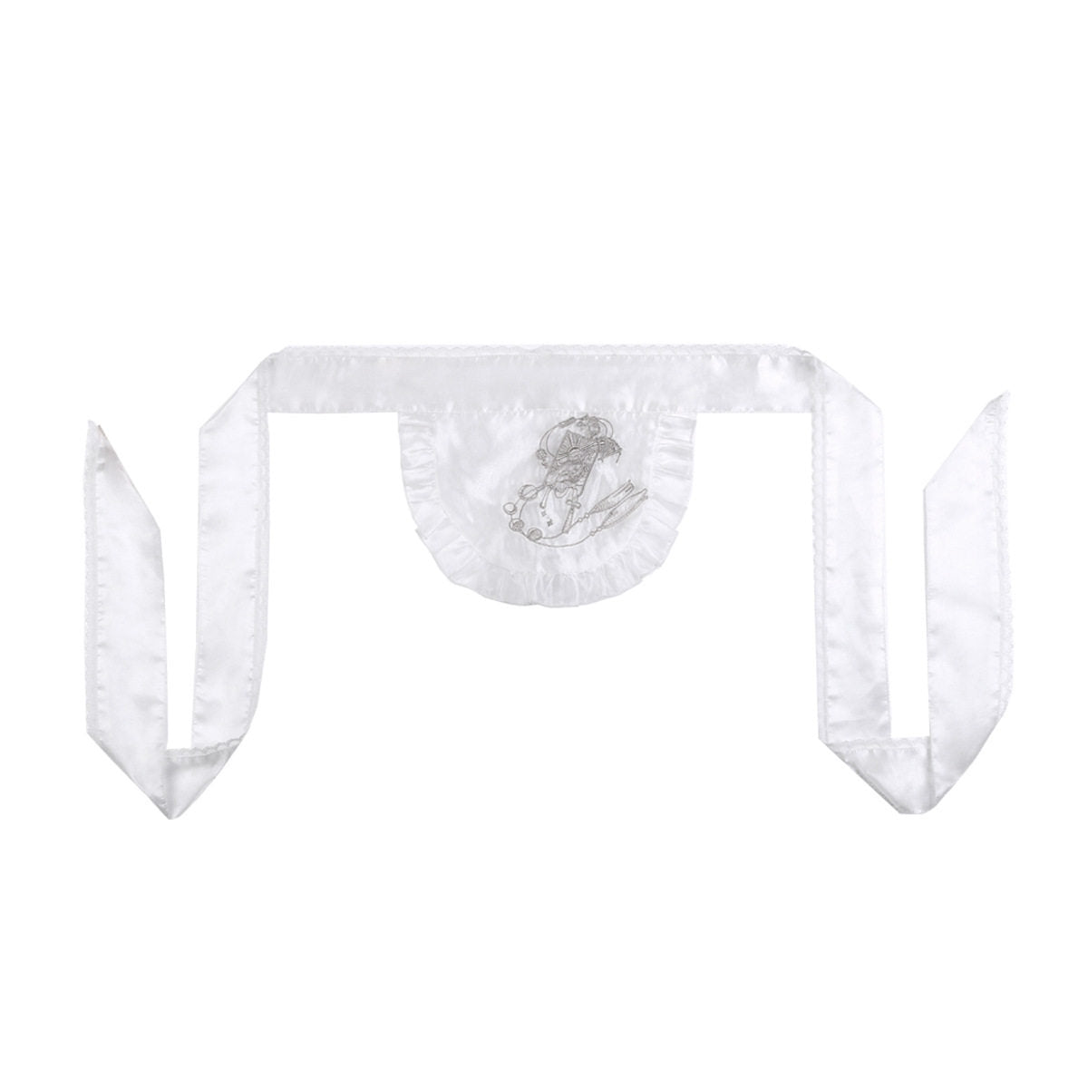 Silver Moon Girl Maid Apron Dress Set