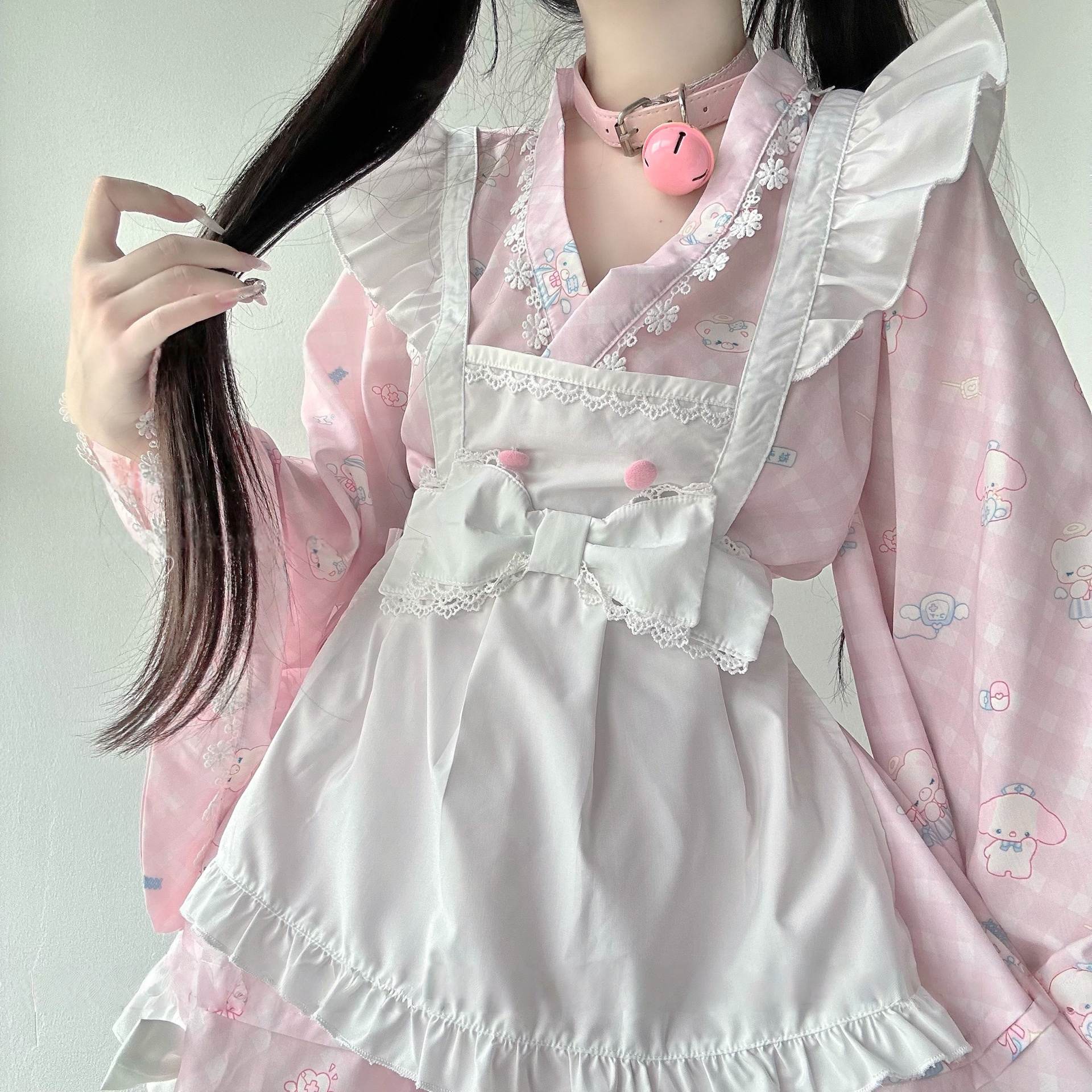 Lolita Kawaii Japanese-Style Maid Outfit LE1051