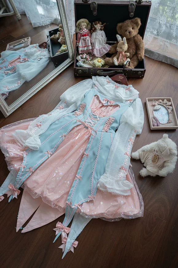 Pumpkin‑Lantern Halloween Witch Dark‑Sweet Lolita JSK Dress