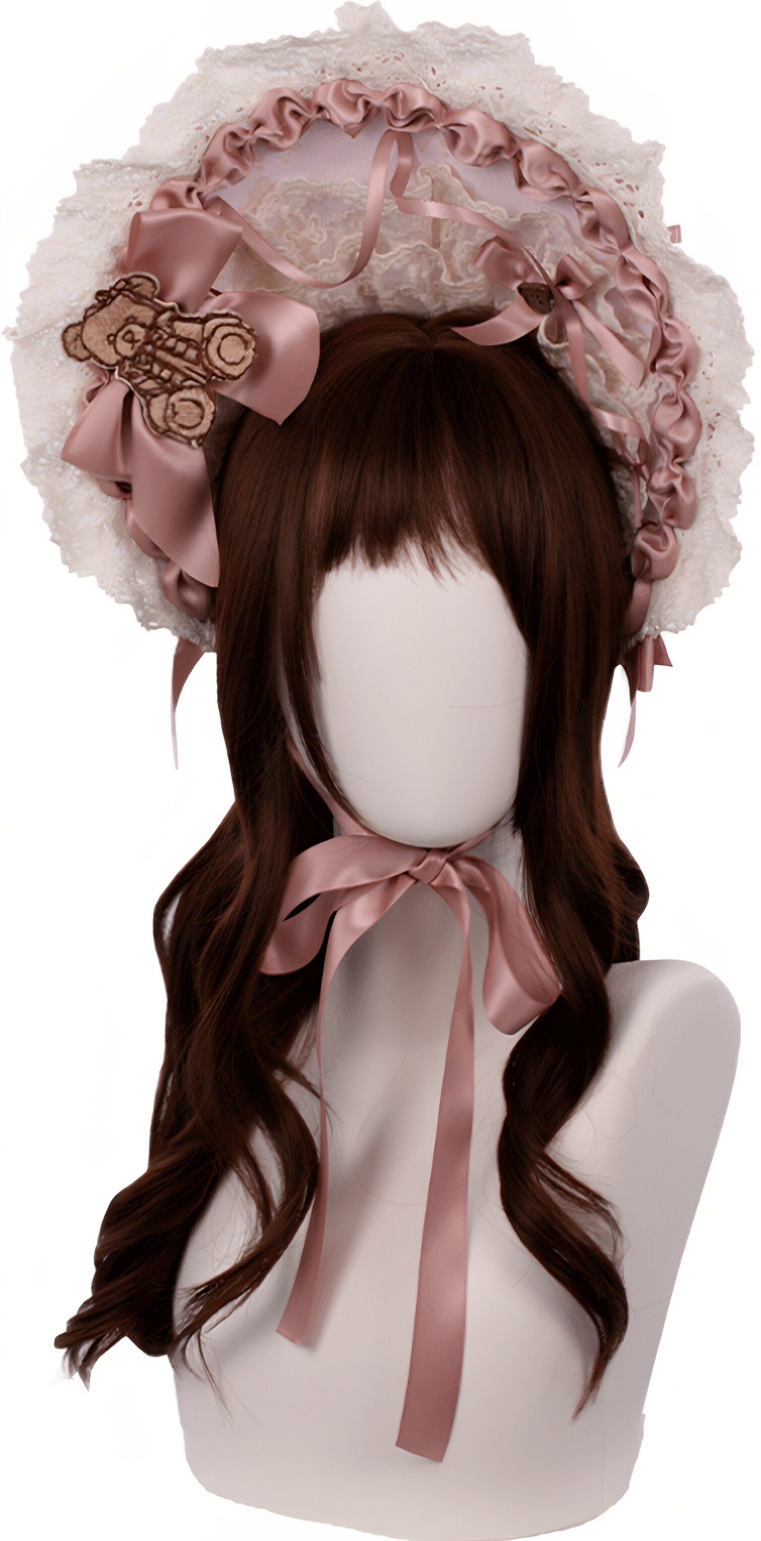 Sweet Ode Bear Lolita Printed Pink JSK