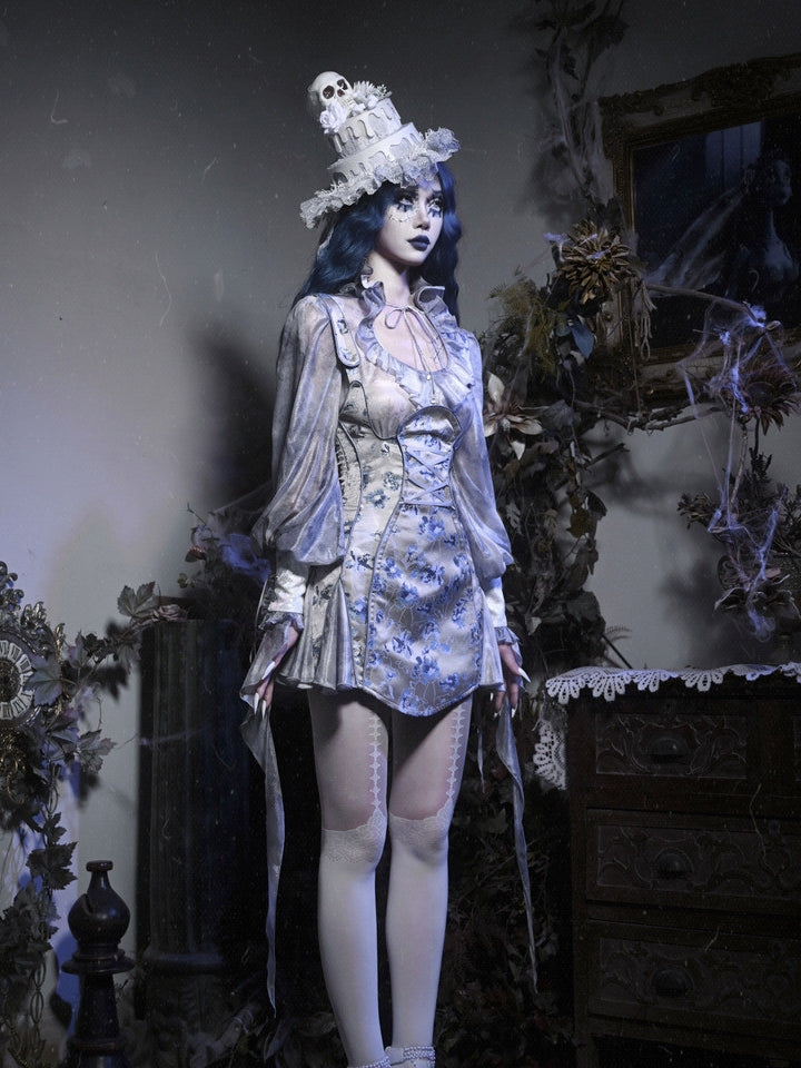 Zombie Bride Gothic Shirt & Dress Set