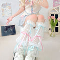 Lolita Lace Leg Warmers Thin Mid-Calf Socks LE9001