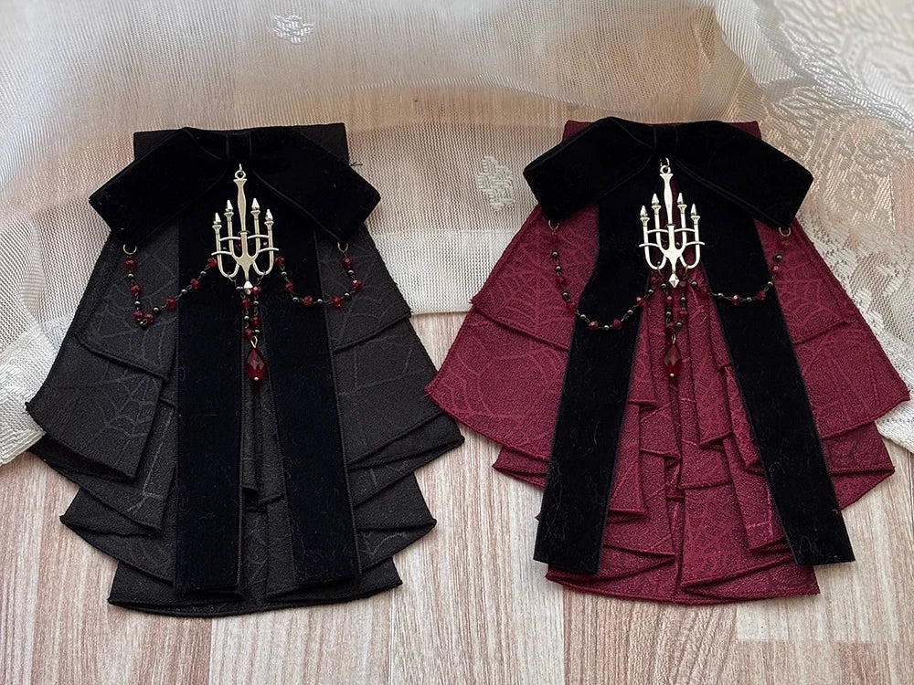 Blood Night Lamplighter Gothic Vintage Lolita OP Dress & SK Skirt
