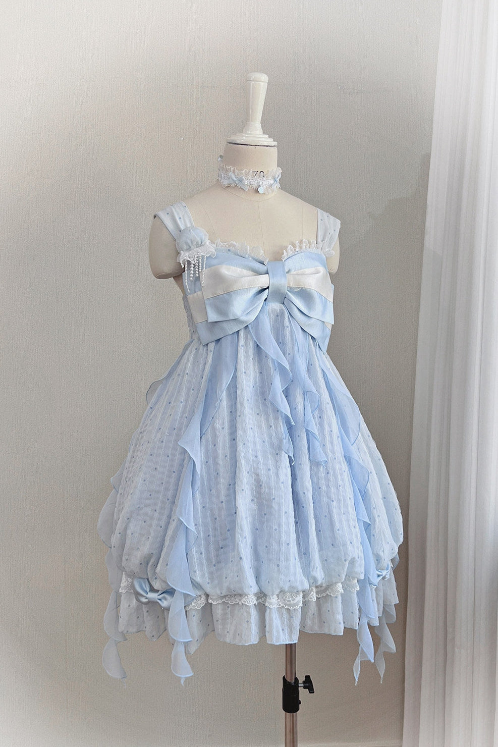 Sea Moon Princess Camisole Cardigan Dress