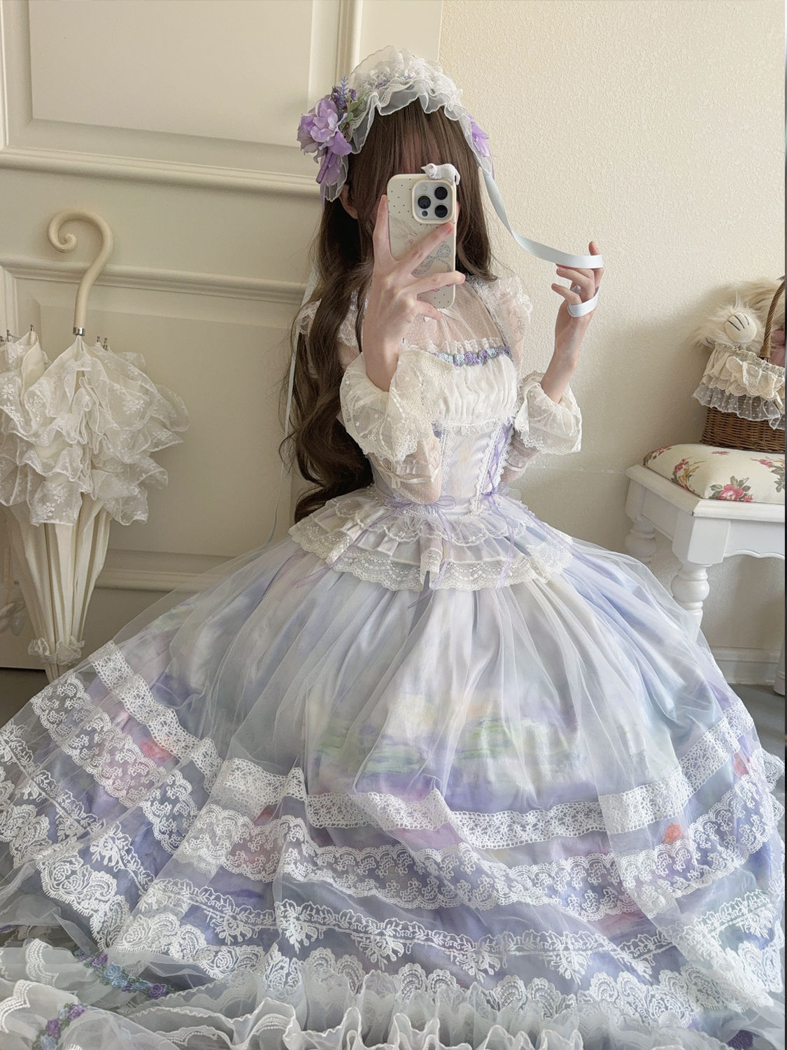 Lolita Purple Classic Princess Dress LC1002