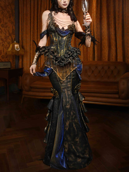 Lolita Gothic Vintage Elegant Set LG1049