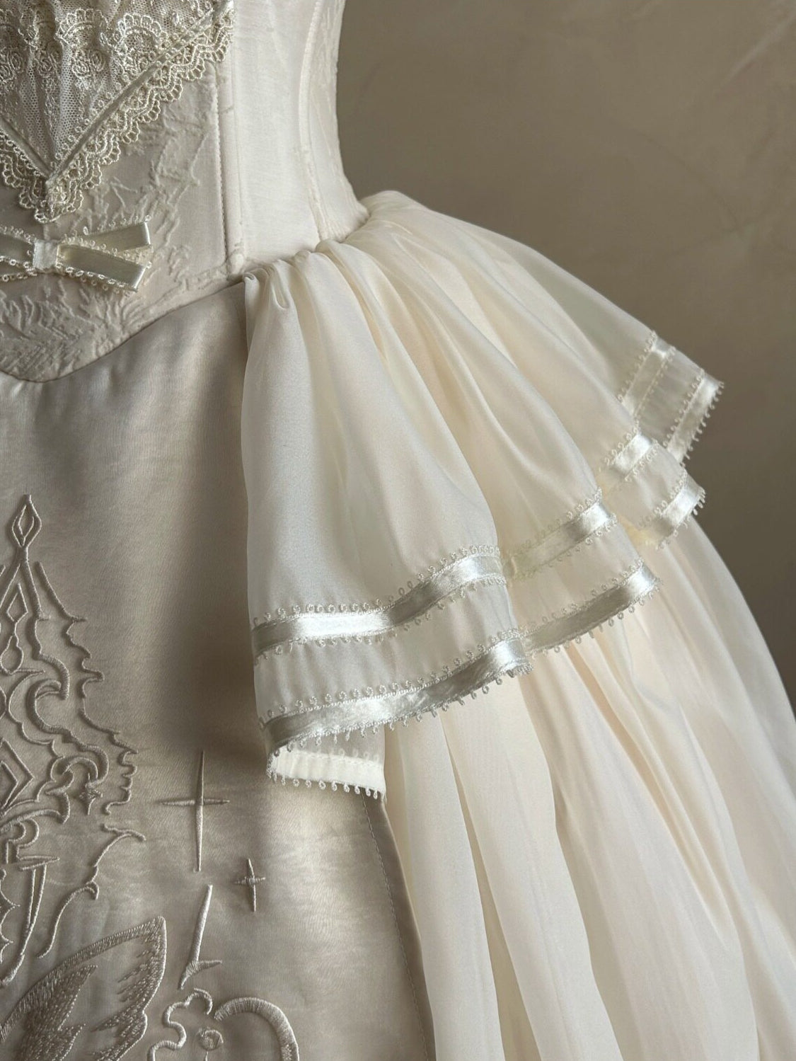 Free Letter Lolita Classic Embroidered Long Dress