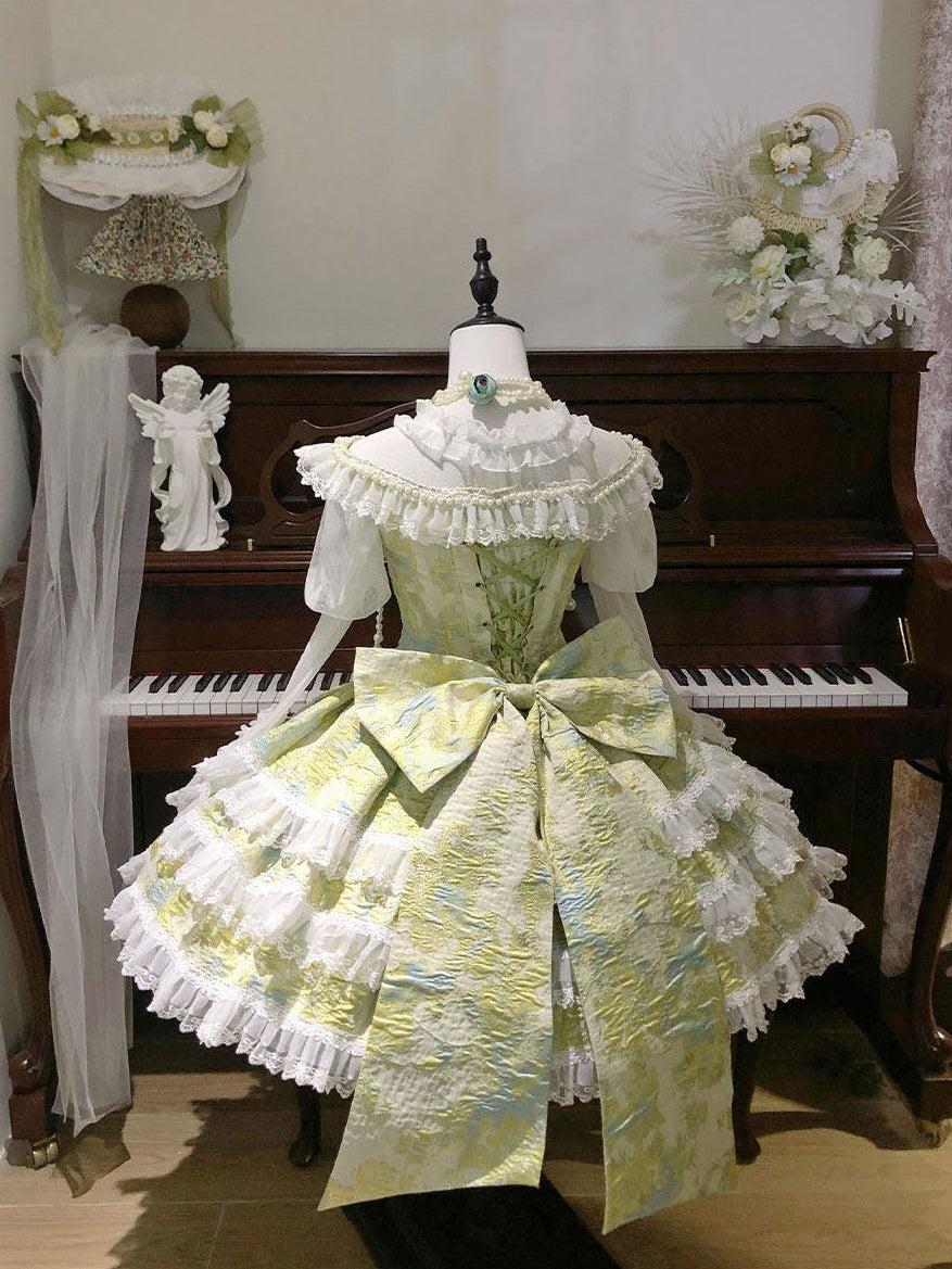 Miss Pistachio Lolita Green JSK Dress