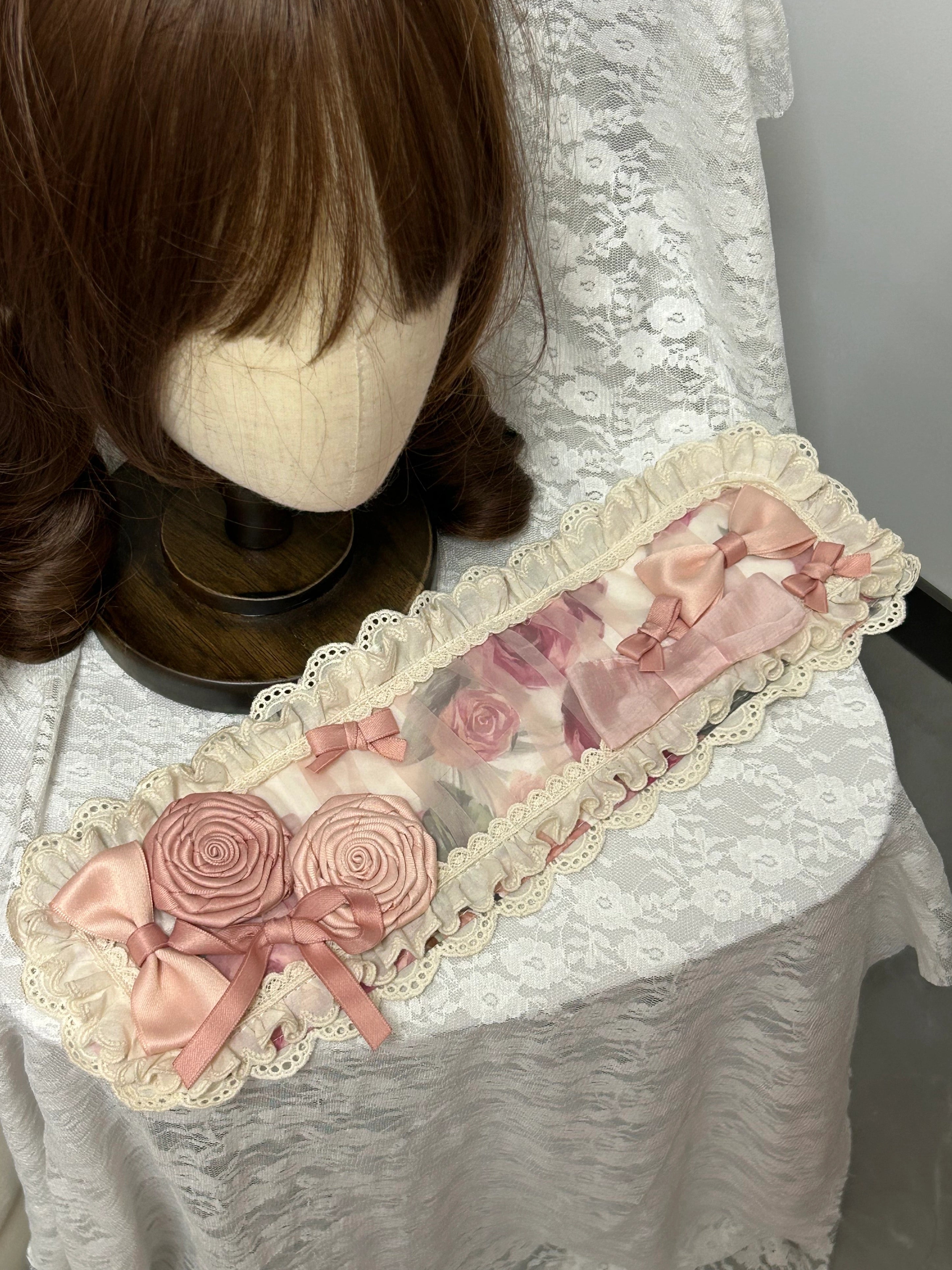 Chloris Rose Garden Classic Sweet Lolita OP JSK & Accessories Set