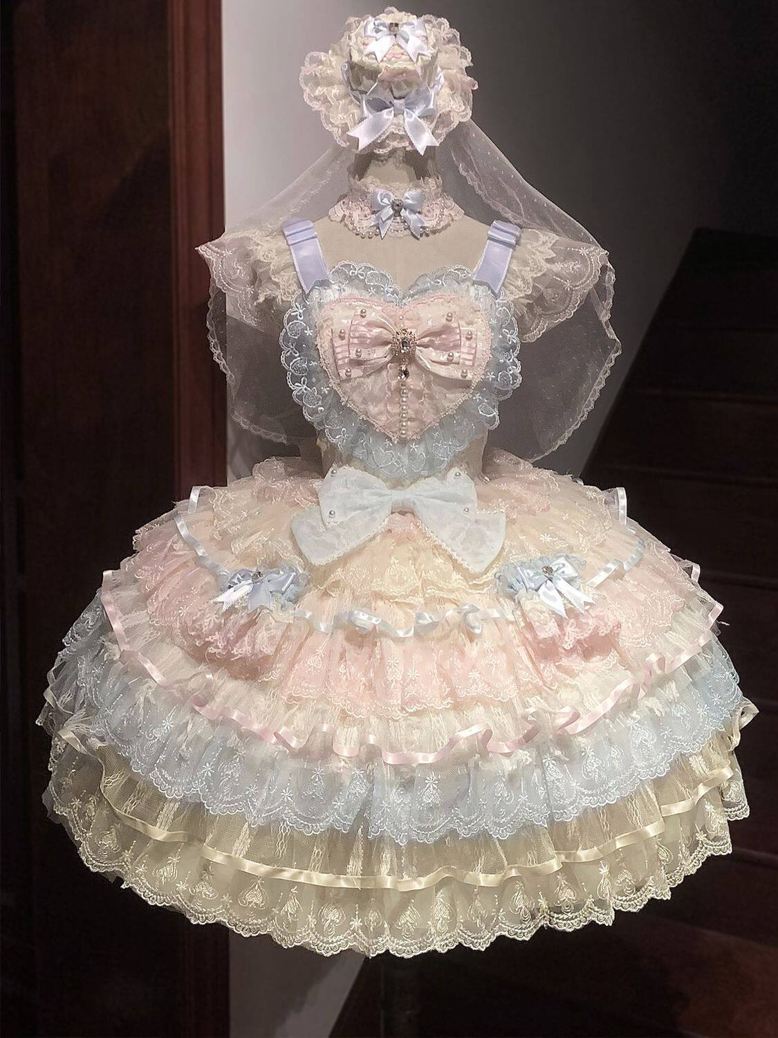 Ballad of Feathers Lolita JSK Dress