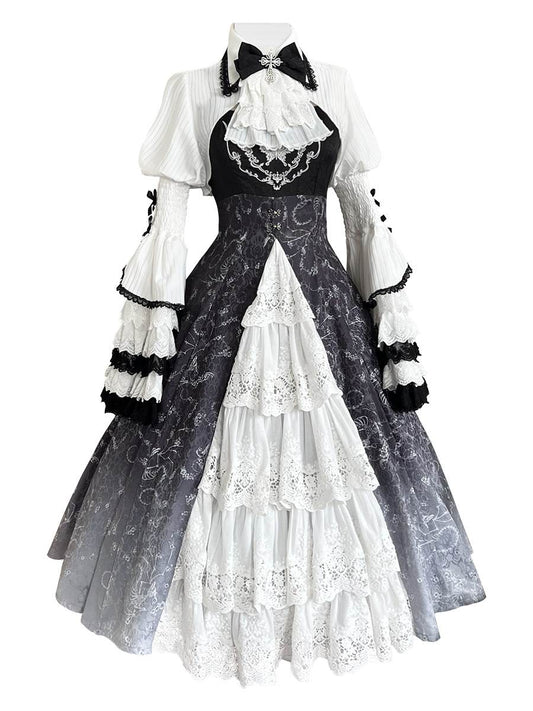 Lolita Vintage Lace Princess Dress LC1003