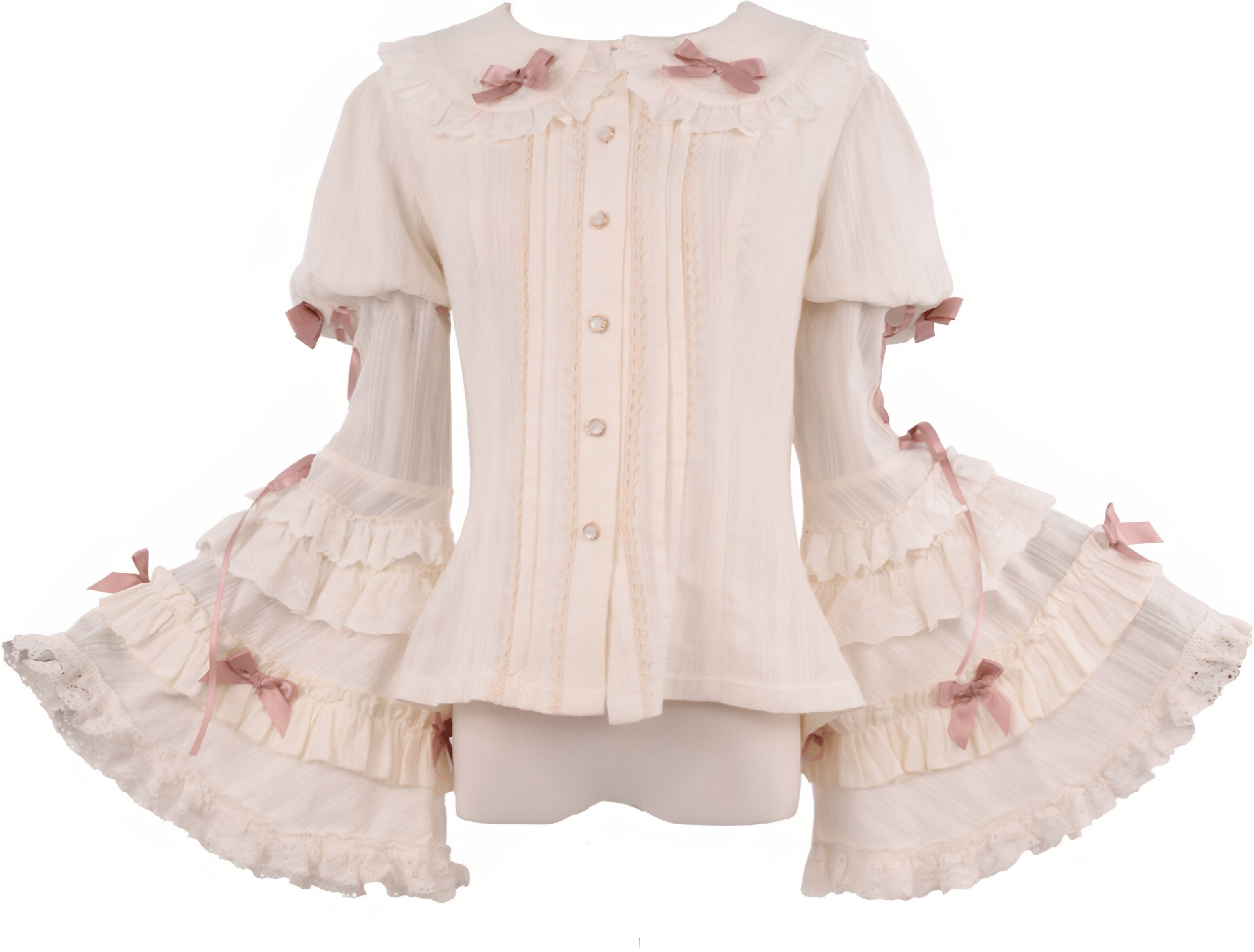 Sweet Ode Bear Lolita Printed Pink JSK