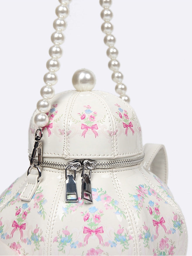 Novelty Teapot Hand‑Held Lolita Crossbody Bag