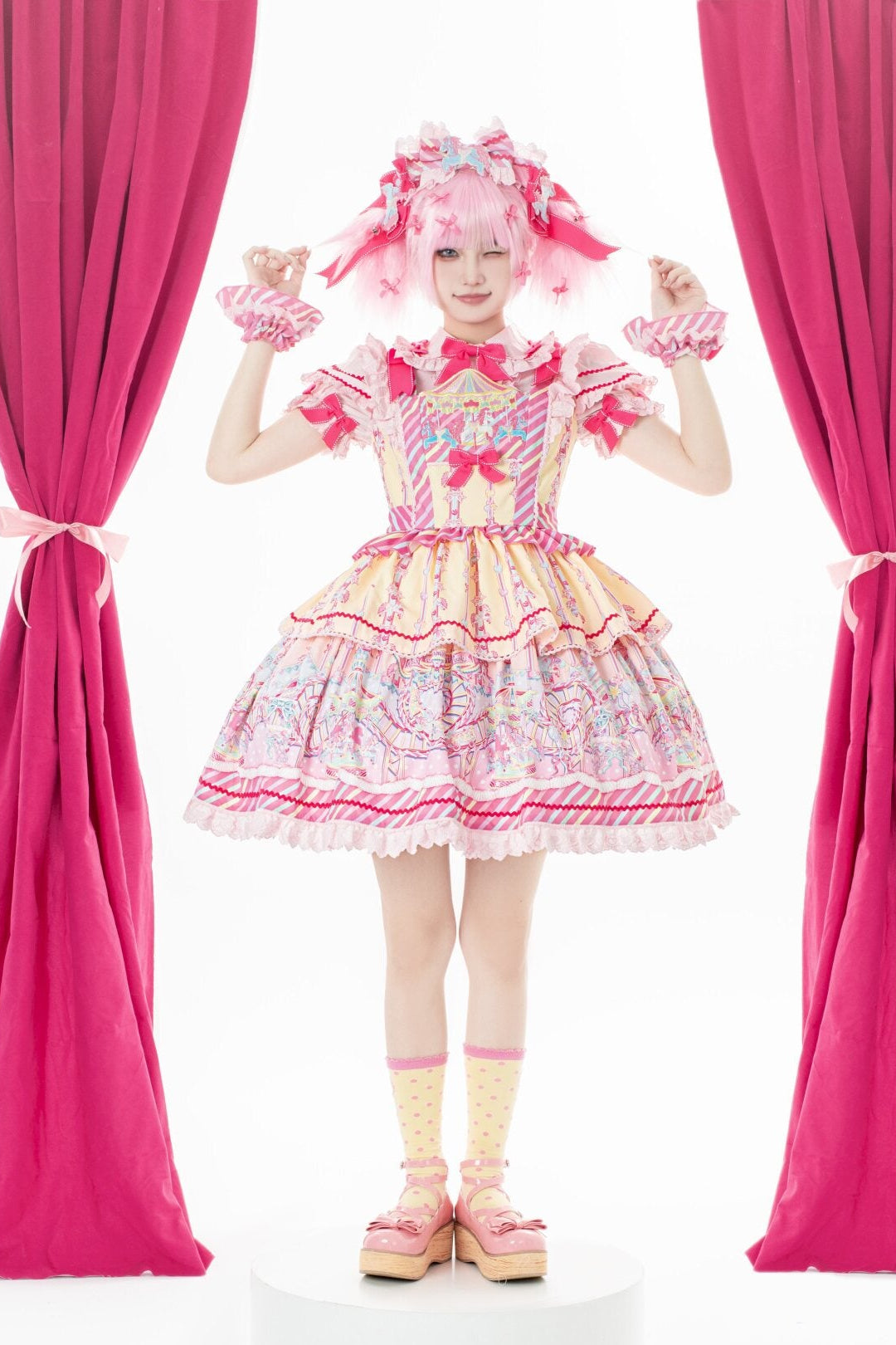 Candy Amusement Park Lolita JSK Set