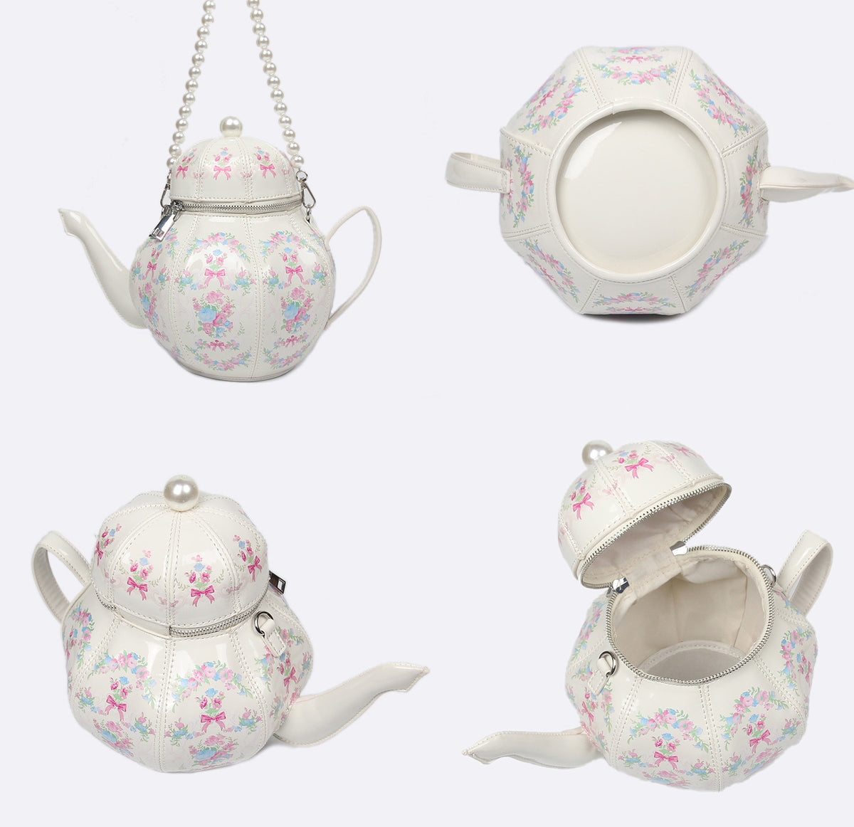 Novelty Teapot Hand‑Held Lolita Crossbody Bag