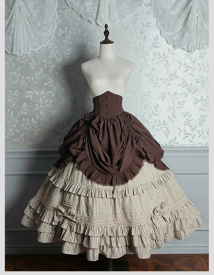 Victoria Duke Brown Classic Lolita Full Set