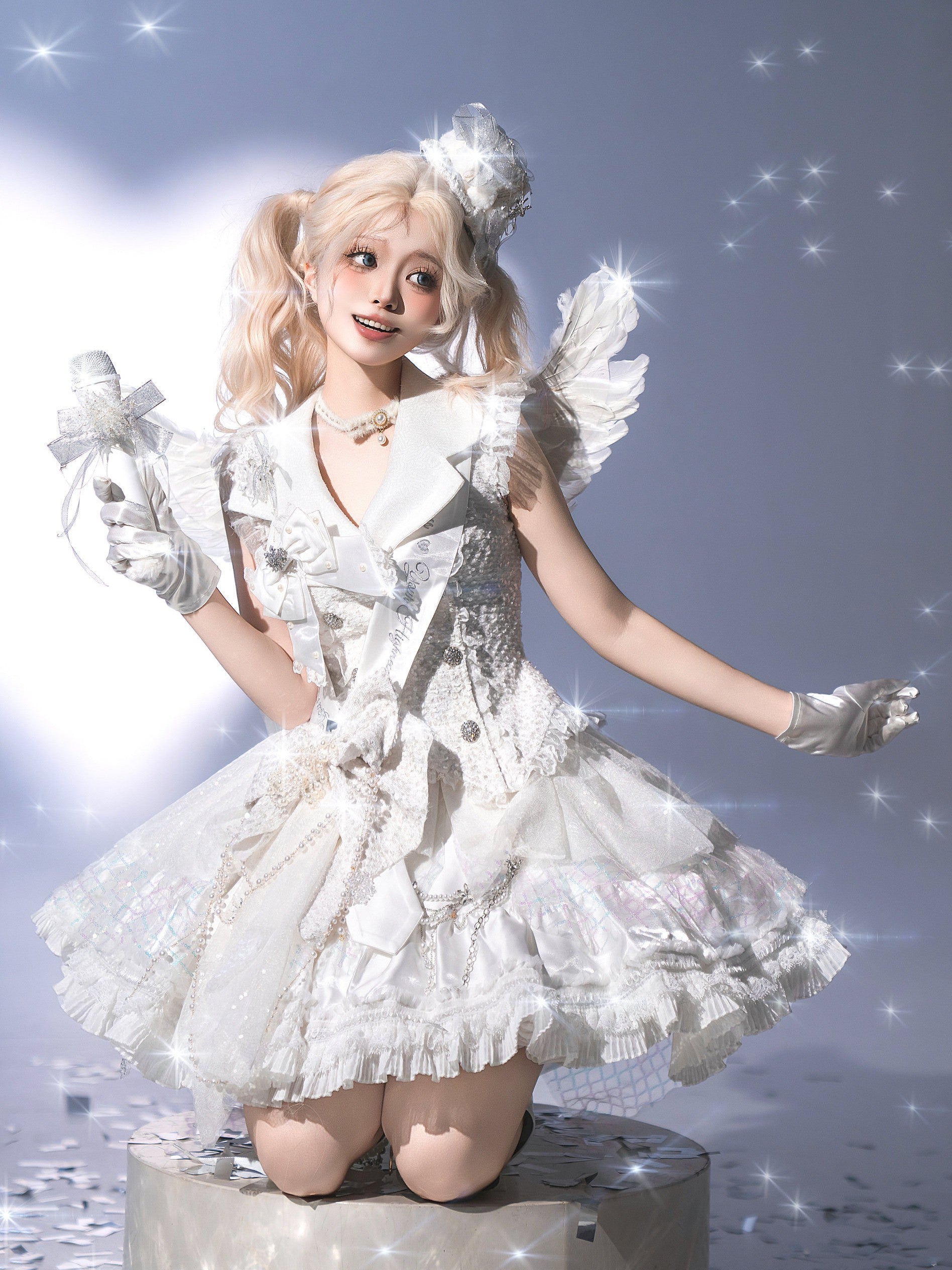 Underground Idol Girl Group First Snow Stage Costume