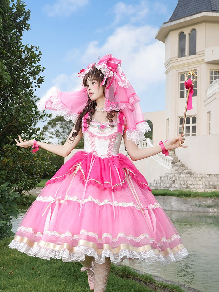 Jennifer x Barbie Collab Original Lolita Bridal OP Dress
