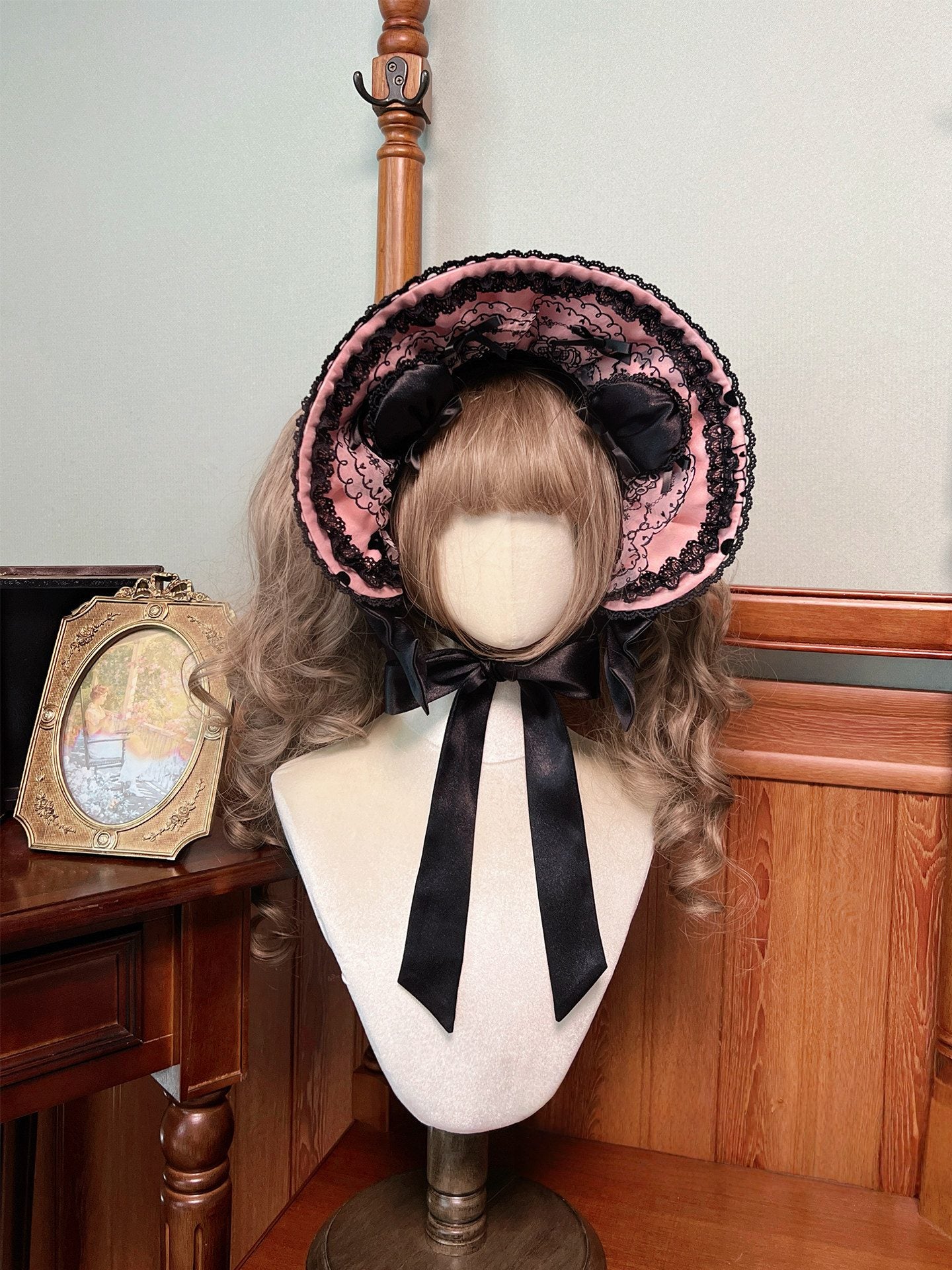 Black Sugar Bear Lolita Pink Dress