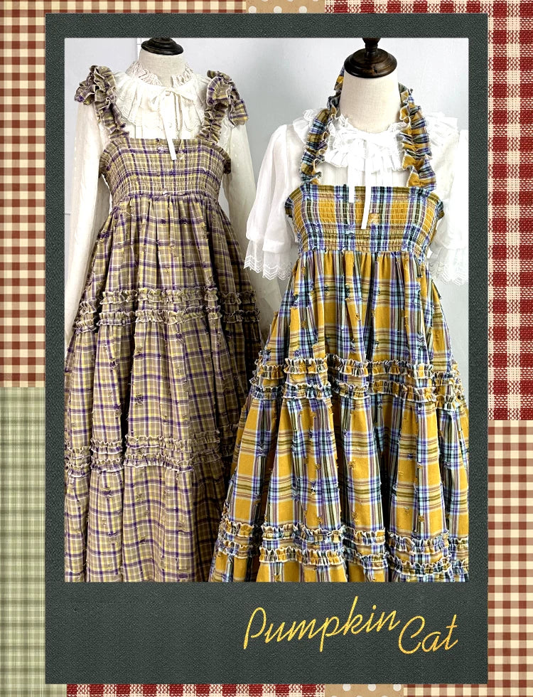 Honor Student Series Check Revolution Plaid Lolita JSK Dress
