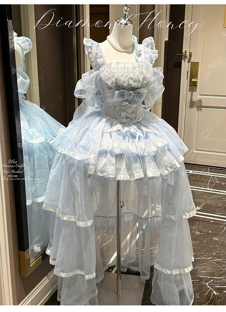 Mousse Love Song Short JSK Ballet Bridal Lolita Dress