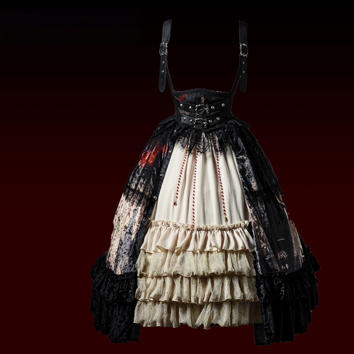Heretic Nun Gothic Lolita Short JSK Set