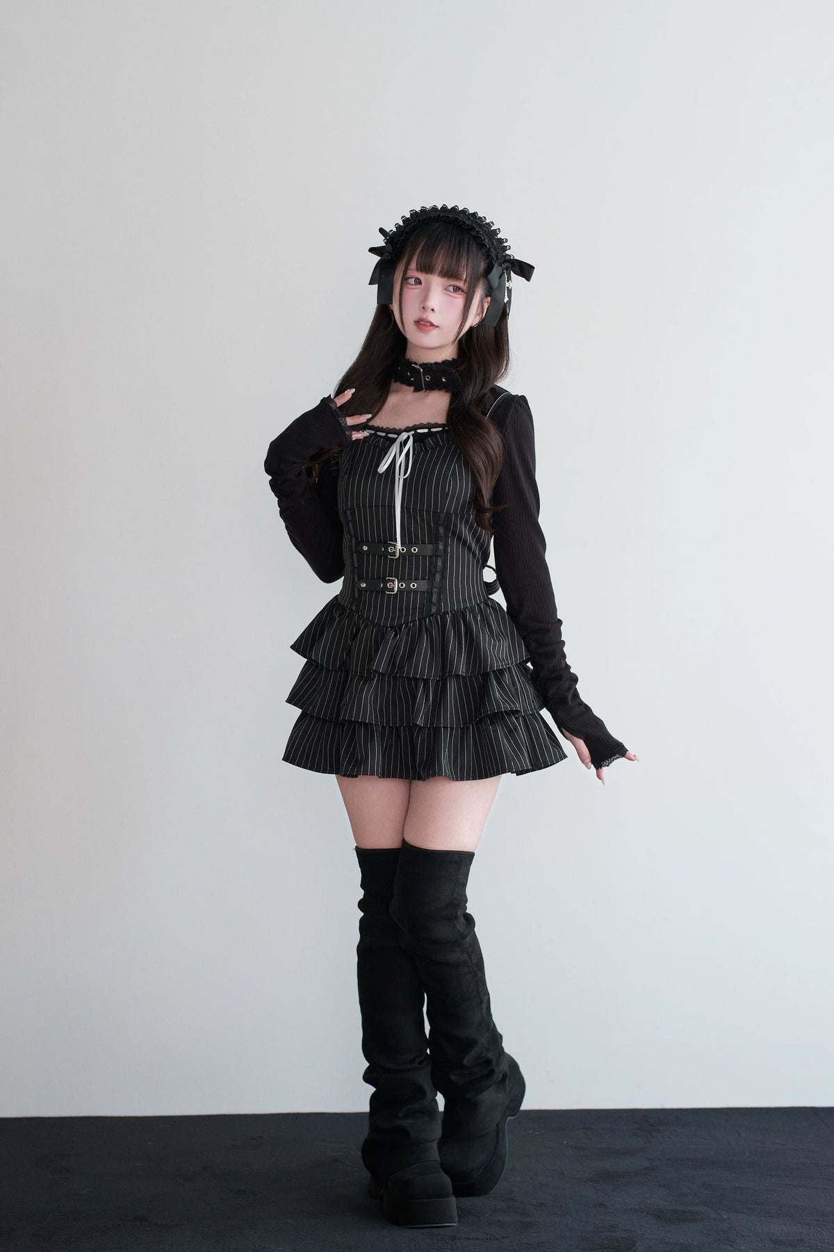 Slip Skirt Original Japanese Style Subculture Mass Produced Cami Dress