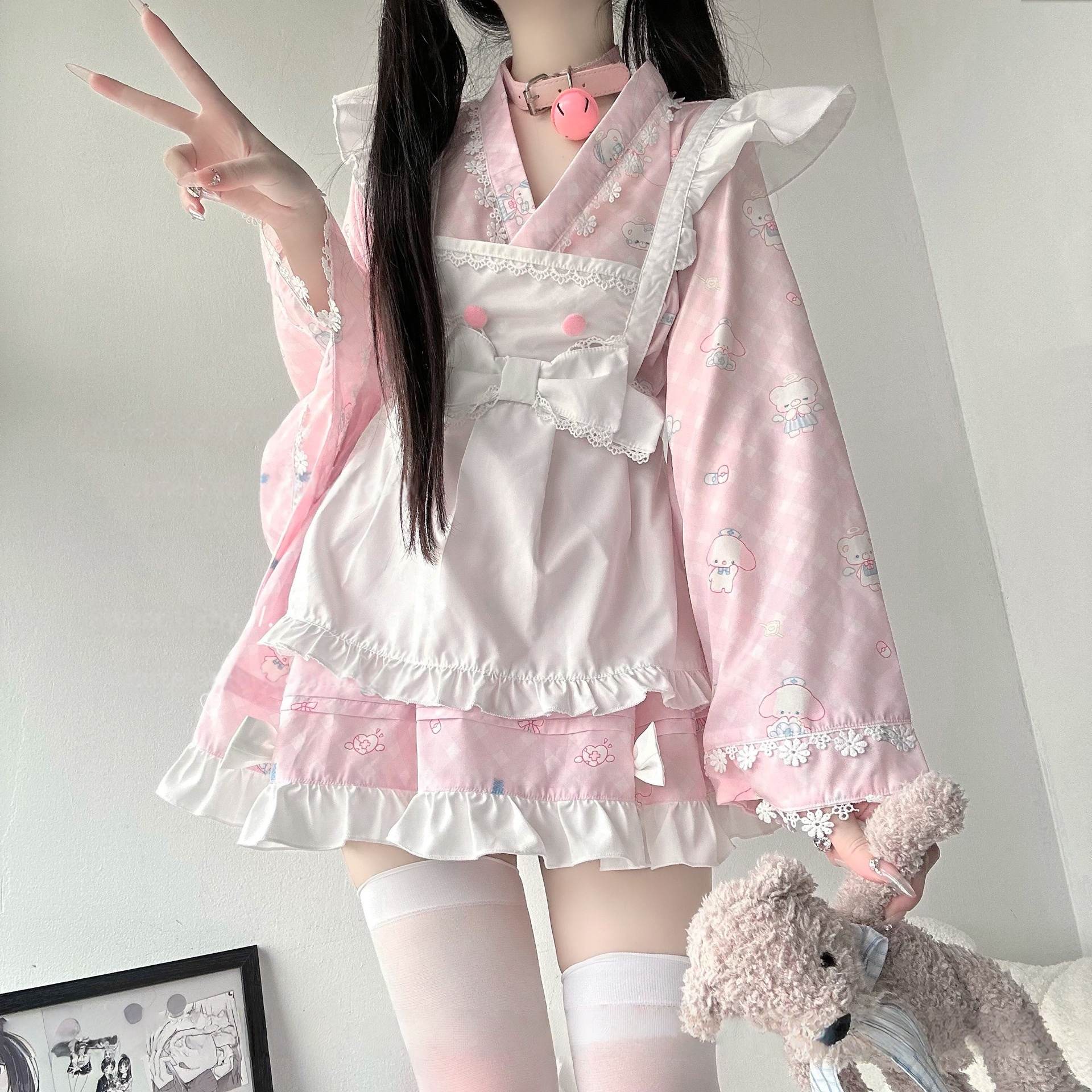 Lolita Kawaii Japanese-Style Maid Outfit LE1051