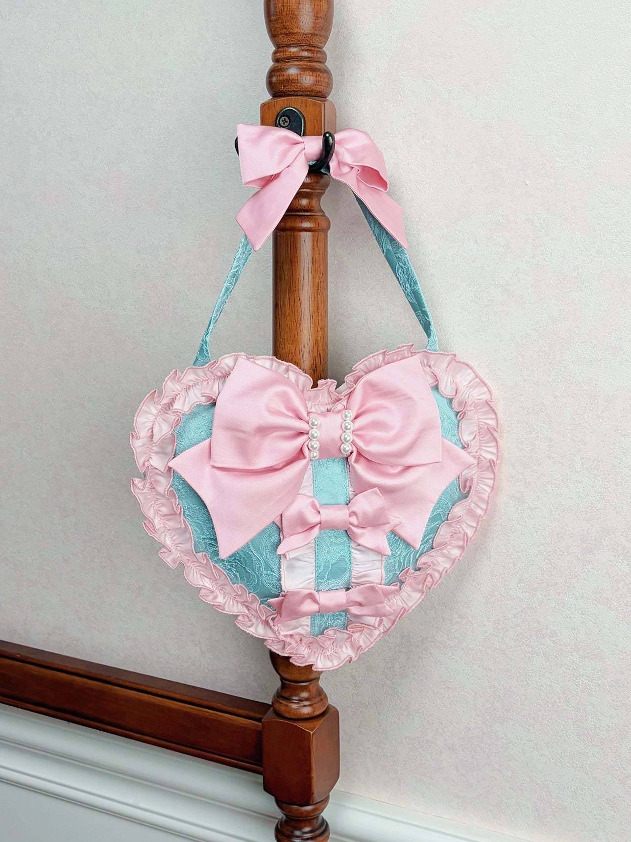 Sweet Petals Lolita Pink & Green Halter Dress