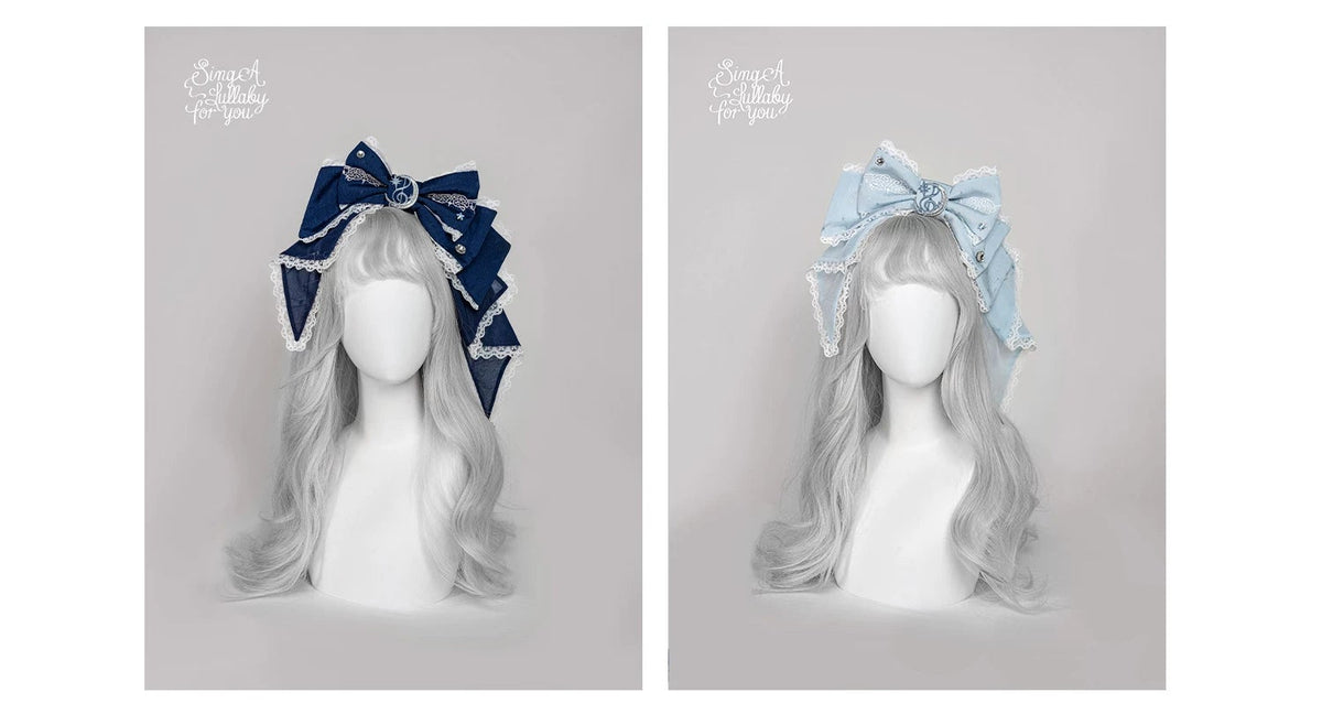Stellar Symphony Lolita Light Moonlight & Midnight Sky Accessories