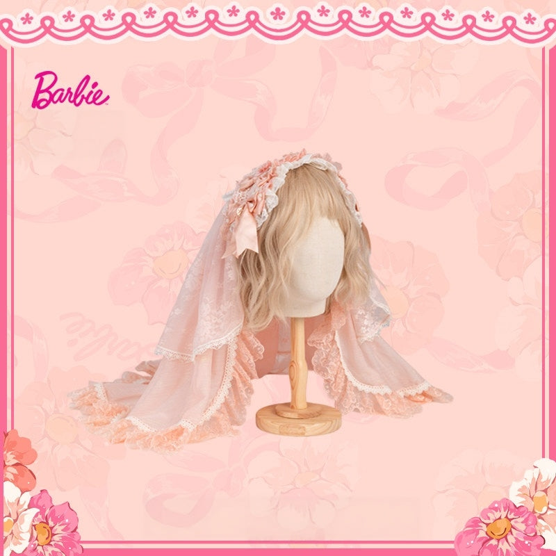 Cream Peach Princess x Barbie Collab Original Lolita Headband