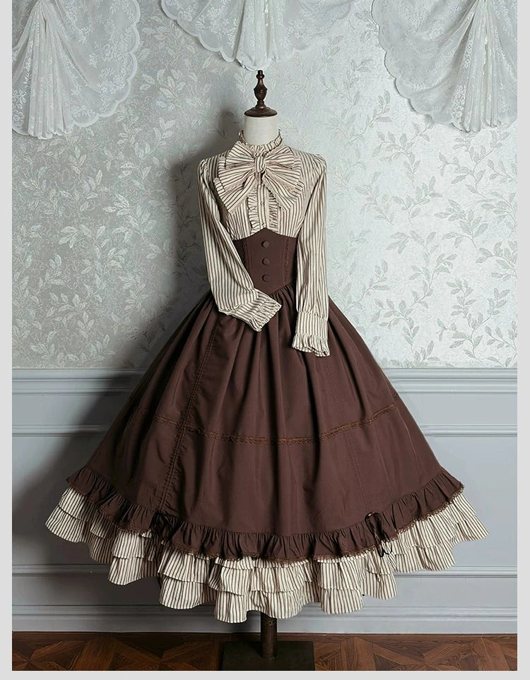 Victoria Duke Brown Classic Lolita Full Set
