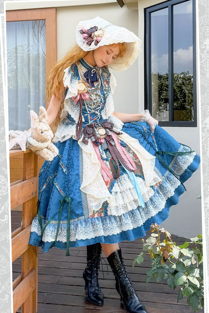 Monet's Lakeside Classic Lolita OP Dress Set