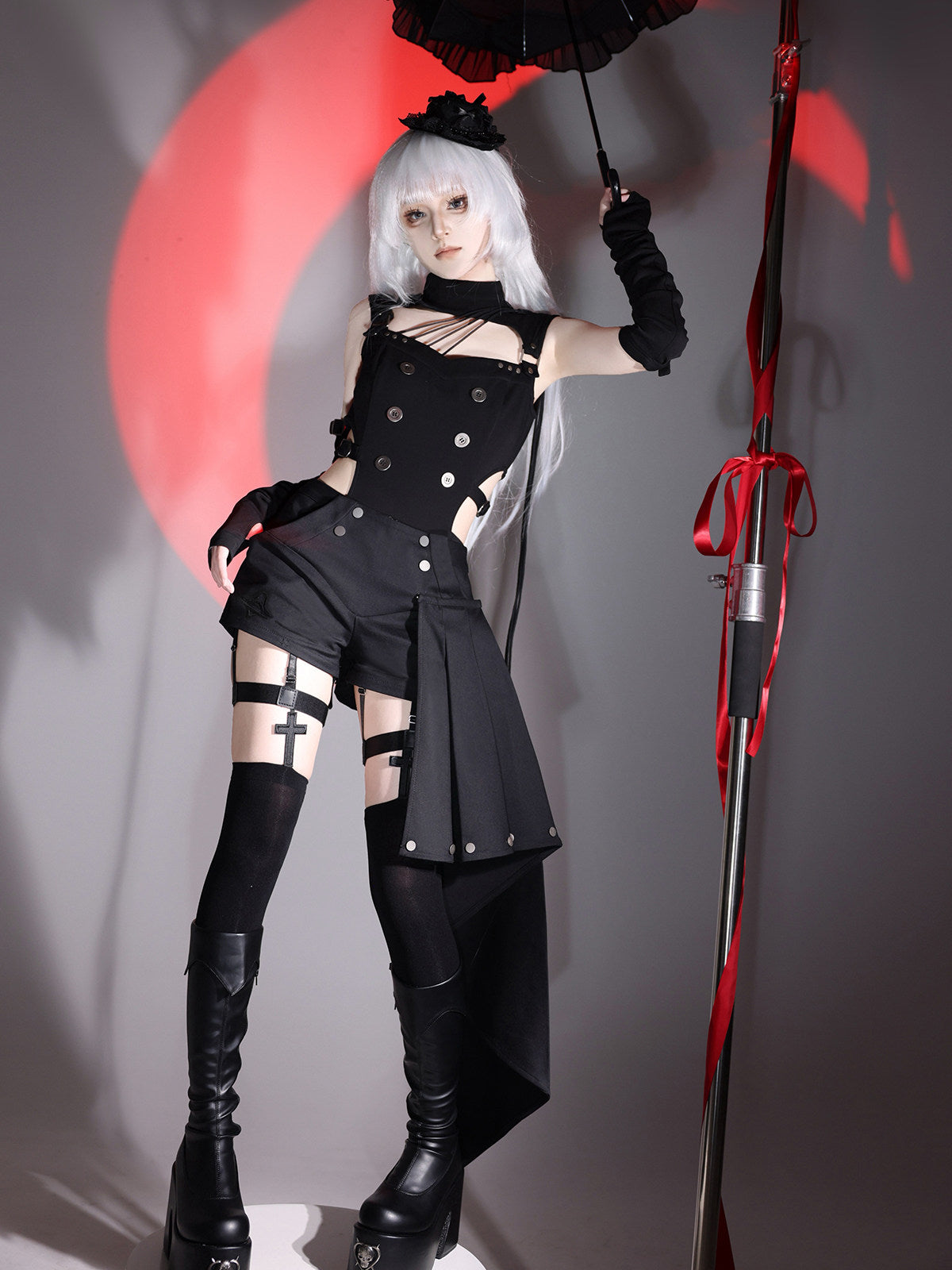 Banquet Phantom Thief Dark Gothic Lolita Set