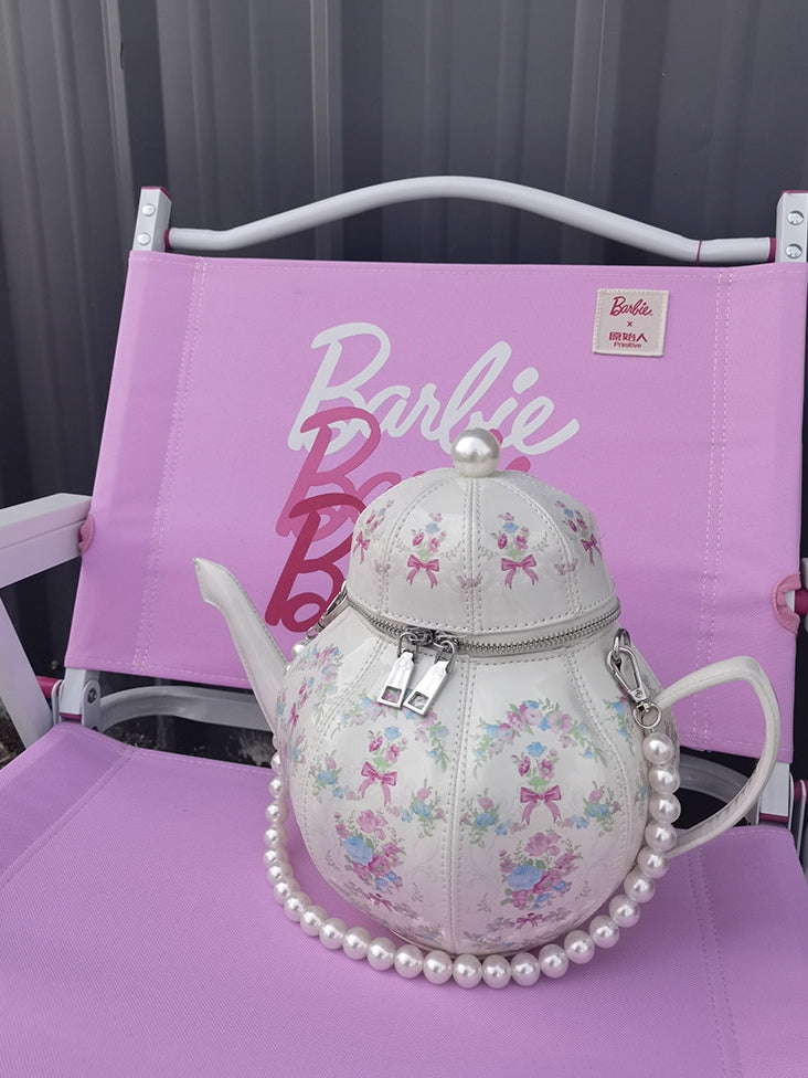 Novelty Teapot Hand‑Held Lolita Crossbody Bag