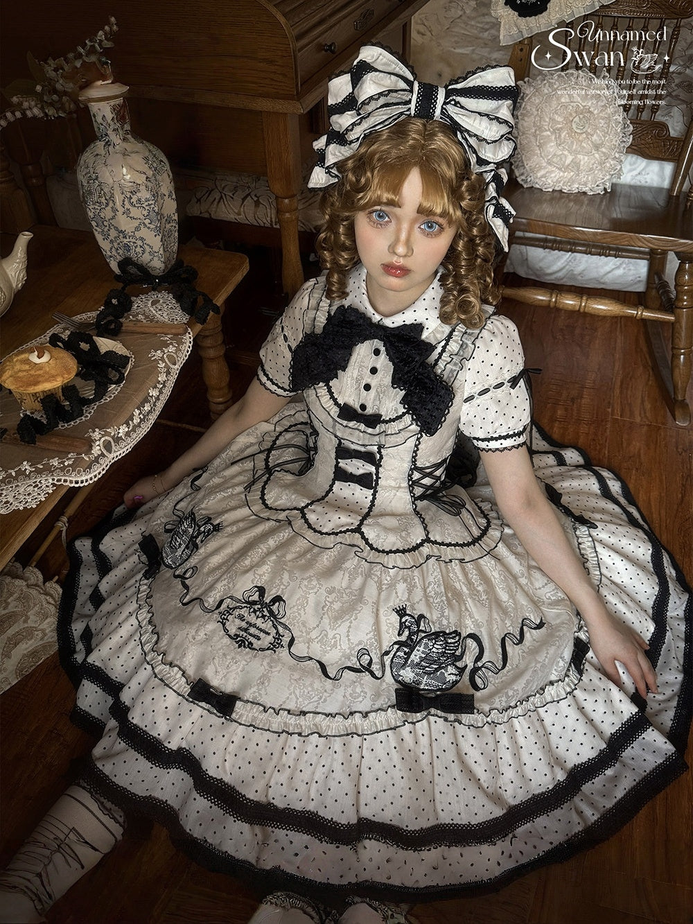 Unnamed Swan  Lolita Classic OP Dress