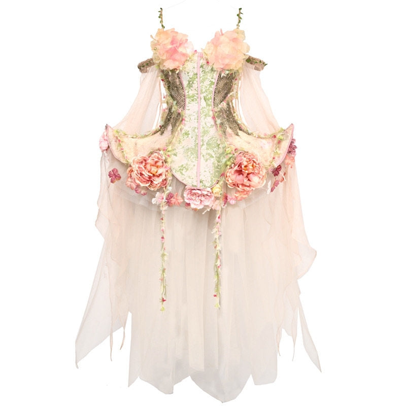 Robe midi corset Esprit de la Forêt